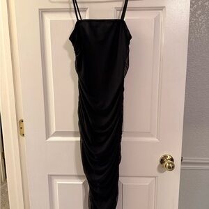 Wild Fable Black Midi Dress